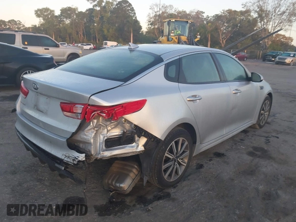 2019 Kia Optima LX with VIN 5XXGT4L39KG363028, listed as a IAAI auction lot 41469740 with 64,321 mi miles. Bid and sale history available at carsss.com. Image 4.