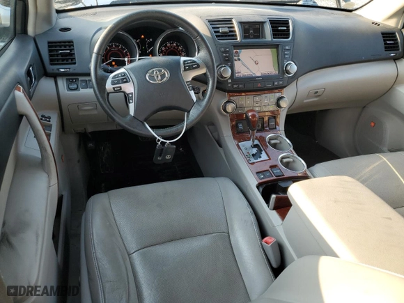 2012 Toyota Highlander Limited with VIN 5TDDK3EH3CS134403, listed as a Copart auction lot 63091384 with 134,474 mi miles and Salvage Title. Bid and sale history available at carsss.com. Image 8.