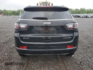 2023 Jeep Compass Limited with VIN 3C4NJDCNXPT521452, listed as a Copart auction lot 56519835 with 10,459 mi miles and Salvage title. Bid and sale history available at DreamBid. Image 6.