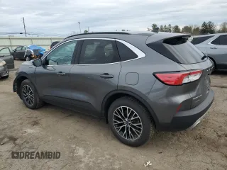 2022 Ford Escape Titanium Plug-In Hybrid with VIN 1FMCU0LZ9NUA41010, listed as a Copart auction lot 52054455 with 45,323 mi miles and Salvage title. Bid and sale history available at DreamBid. Image 2.