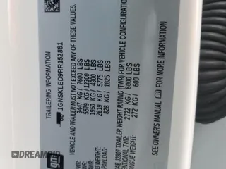2024 Chevrolet Tahoe Commercial z VIN 1GNSKLED9RR152861, wystawiony jako Copart lot #59890795 z przebiegiem 4 582 mil mil oraz Szkoda całkowita • Salvage title. Historia ofert i sprzedaży dostępna na DreamBid. Obrazek 14.
