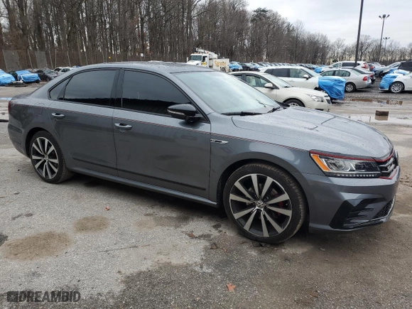 2018 Volkswagen Passat V6 GT with VIN 1VWJM7A33JC040984, listed as a Copart auction lot 85328314 with 58,683 mi miles and Salvage Title. Bid and sale history available at carsss.com. Image 4.