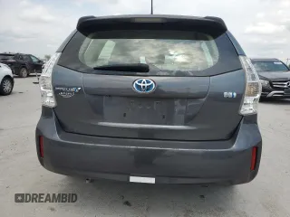 2013 Toyota Prius Two with VIN JTDZN3EU9D3195283, listed as a Copart auction lot 54975085 with 447,210 mi miles and Clean Title. Bid and sale history available at carsss.com. Image 6.