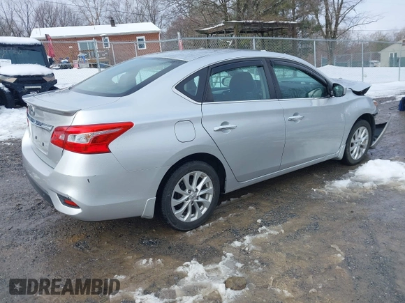 2019 Nissan Sentra SV with VIN 3N1AB7AP5KY296695, listed as a IAAI auction lot 41561686 with 48,653 mi miles and . Bid and sale history available at DreamBid. Image 4.