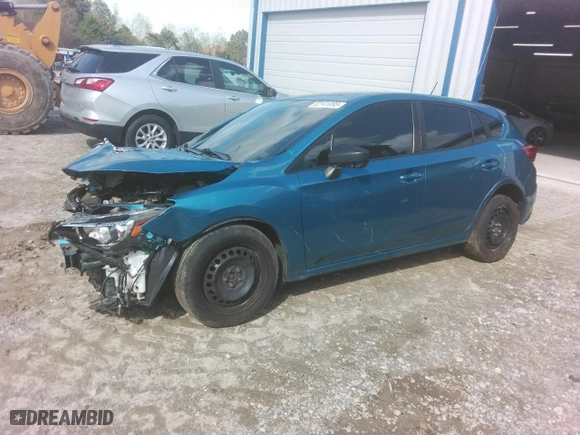 2019 Subaru Impreza with VIN 4S3GTAA61K3724411, listed as a Copart auction lot 52141095 with 46,138 mi miles and Clean Title. Bid and sale history available at carsss.com. Image 1.