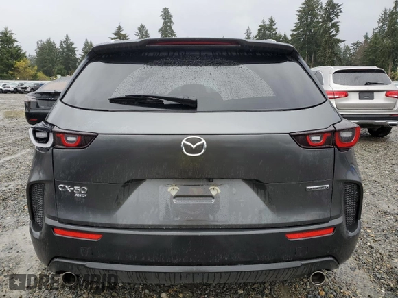 2024 Mazda CX-50 S Select with VIN 7MMVABAM1RN187703, listed as a Copart auction lot 52245345 with 9,295 mi miles and Salvage Title. Bid and sale history available at DreamBid. Image 6.