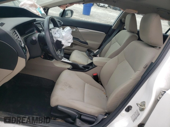 2015 Honda Civic EX z VIN 19XFB2F80FE104064, wystawiony jako Copart lot #55787925 z przebiegiem 46 166 mil mil oraz Szkoda całkowita • Salvage title. Historia ofert i sprzedaży dostępna na DreamBid. Obrazek 7.