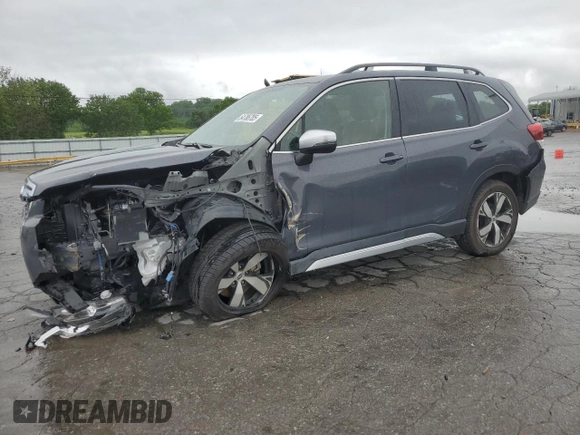 2021 Subaru Forester Touring с VIN JF2SKAXC8MH467653, выставлен на аукционе Copart как лот 54786785 с пробегом 46 379 миль миль и Списание • Salvage title. История ставок и продаж доступна на DreamBid. Изображение 1.