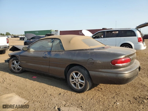 2000 Chrysler Sebring JX with VIN 3C3EL45H0YT219157, listed as a Copart auction lot 63962634 with 0 mi miles and Salvage Title. Bid and sale history available at carsss.com. Image 2.