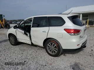 2015 Nissan Pathfinder S with VIN 5N1AR2MN2FC635056, listed as a Copart auction lot 51506755 with 246,410 mi miles and Salvage Title. Bid and sale history available at carsss.com. Image 2.