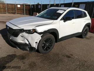 2025 Mazda CX-50 2.5 S Preferred Package with VIN 7MMVABBM7SN304740, listed as a IAAI auction lot 41813130 with 10,710 mi miles. Bid and sale history available at carsss.com. Image 2.