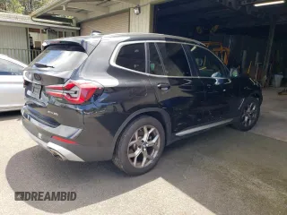 2024 BMW X3 sDrive30i with VIN 5UX43DP01R9V52605, listed as a Copart auction lot 52757335 with 20,403 mi miles and Clean Title. Bid and sale history available at DreamBid. Image 3.