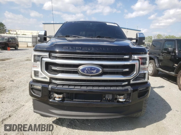 2020 Ford Super Duty F-250 SRW XL with VIN 1FT7W2BT1LEE93436, listed as a Copart auction lot 48721795 with 64,405 mi miles and Salvage Title. Bid and sale history available at carsss.com. Image 5.