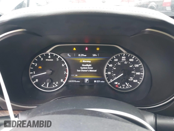 2018 Nissan Maxima S with VIN 1N4AA6AP7JC390262, listed as a IAAI auction lot 41490309 with 141,974 mi miles and . Bid and sale history available at DreamBid. Image 7.