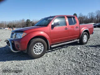 2015 Nissan Frontier SV with VIN 1N6AD0EV0FN727967, listed as a Copart auction lot 48612575 with 142,347 mi miles and Salvage Title. Bid and sale history available at carsss.com. Image 1.