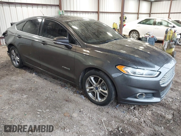 2015 Ford Fusion SE Hybrid with VIN 3FA6P0LU6FR248904, listed as a IAAI auction lot 41556607 with 224,799 mi miles. Bid and sale history available at carsss.com. Image 1.