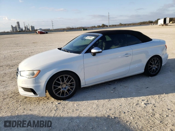 2015 Audi A3 1.8T Premium with VIN WAU6CLFF6F1109836, listed as a Copart auction lot 46238945 with 87,442 mi miles and Clean Title. Bid and sale history available at carsss.com. Image 1.