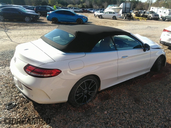 2021 Mercedes-Benz C 300 with VIN W1KWK8DB3MG083540, listed as a IAAI auction lot 35092765 with 11,404 mi miles and . Bid and sale history available at DreamBid. Image 4.