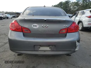 2011 Infiniti G25 Journey with VIN JN1DV6AP0BM601568, listed as a Copart auction lot 79547844 with 132,122 mi miles and Clean Title. Bid and sale history available at carsss.com. Image 6.