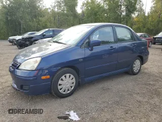 2005 Suzuki Aerio S z VIN JS2RA61S955250683, wystawiony jako Copart lot #69746534 z przebiegiem 251 452 mil mil oraz Szkoda całkowita • Salvage title. Historia ofert i sprzedaży dostępna na DreamBid. Obrazek 1.