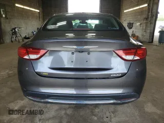 2015 Chrysler 200 Limited with VIN 1C3CCCAB0FN681282, listed as a Copart auction lot 59132615 with 90,577 mi miles and Salvage title. Bid and sale history available at DreamBid. Image 6.