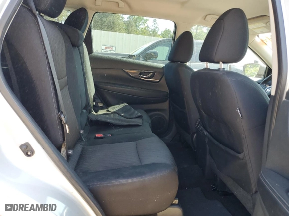 2017 Nissan Rogue S with VIN 5N1AT2MT9HC871044, listed as a Copart auction lot 51805885 with 130,191 mi miles and Salvage Title. Bid and sale history available at carsss.com. Image 10.