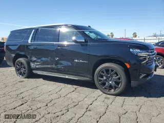 2024 Chevrolet Suburban Premier with VIN 1GNSKFKD2RR185531, listed as a Copart auction lot 46346435 with 20,103 mi miles and Salvage Title. Bid and sale history available at carsss.com. Image 4.
