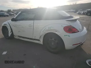 2016 Volkswagen Beetle S with VIN 3VW517AT2GM823862, listed as a Copart auction lot 48981785 with 47,114 mi miles and Salvage Title. Bid and sale history available at DreamBid. Image 2.