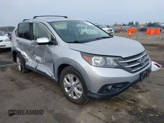 2012 Honda CR-V EX-L with VIN JHLRM4H79CC029149, listed as a IAAI auction lot 40909967 with 100,141 mi miles. Bid and sale history available at carsss.com. Image 1.