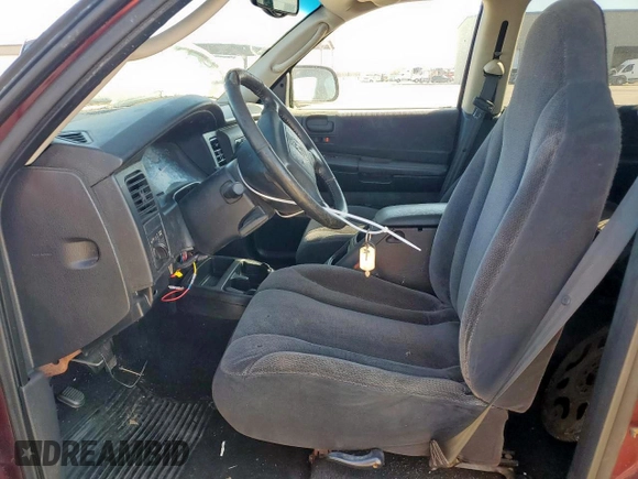 2002 Dodge Dakota SLT с VIN 1B7HG48N32S615218, выставлен на аукционе Copart как лот 58251685 с пробегом Не указан миль и Списание • Salvage title. История ставок и продаж доступна на DreamBid. Изображение 7.