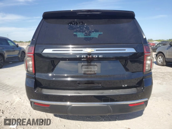 2023 Chevrolet Tahoe LT with VIN 1GNSCNKD6PR274698, listed as a Copart auction lot 49871025 with 85,319 mi miles and Salvage title. Bid and sale history available at DreamBid. Image 6.