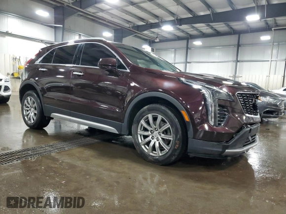 2020 Cadillac XT4 AWD Premium Luxury with VIN 1GYFZDR41LF025434, listed as a Copart auction lot 59504385 with 69,871 mi miles and Salvage title. Bid and sale history available at DreamBid. Image 4.
