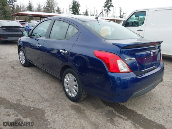 2019 Nissan Versa Sedan SV with VIN 3N1CN7AP9KL881454, listed as a IAAI auction lot 41911729 with 47,903 mi miles. Bid and sale history available at carsss.com. Image 3.