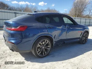 2020 BMW X4 M40i with VIN 5UX2V5C01LLE69394, listed as a Copart auction lot 44036774 with 22,582 mi miles and Clean title. Bid and sale history available at DreamBid. Image 3.