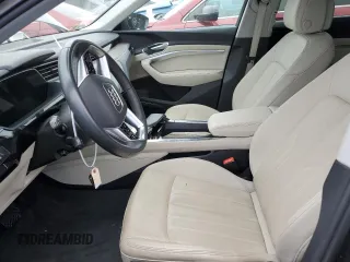 2022 Audi e-tron Premium Plus with VIN WA1LABGEXNB032371, listed as a Copart auction lot 81753974 with Not provided miles and Salvage title. Bid and sale history available at DreamBid. Image 7.