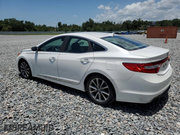 2016 Hyundai Azera с VIN KMHFG4JG8GA559756, выставлен на аукционе Copart как лот 62871655 с пробегом 82 863 миль миль и Списание • Salvage title. История ставок и продаж доступна на DreamBid. Изображение 2.