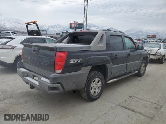 2006 Chevrolet Avalanche Z71 with VIN 3GNEK12Z46G189202, listed as a Copart auction lot 87802725 with 203,812 mi miles and Salvage Title. Bid and sale history available at carsss.com. Image 3.