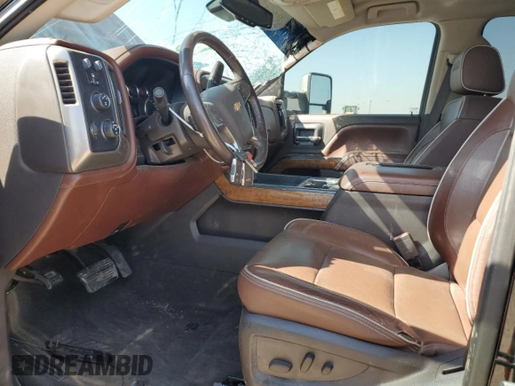 2016 Chevrolet Silverado 3500HD High Country with VIN 1GC4K1E86GF288937, listed as a Copart auction lot 75991014 with 135,696 mi miles and Salvage Title. Bid and sale history available at carsss.com. Image 7.