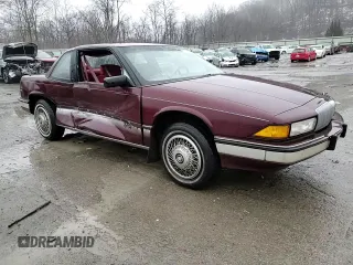 1990 Buick Regal with VIN 2G4WB14T4L1421545, listed as a Copart auction lot 43361855 with 50,580 mi miles and Salvage Title. Bid and sale history available at DreamBid. Image 11.