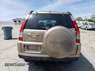 2005 Honda CR-V EX SE with VIN JHLRD789X5C010115, listed as a Copart auction lot 53477035 with 142,670 mi miles and Salvage Title. Bid and sale history available at DreamBid. Image 6.