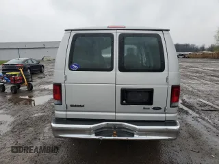 2009 Ford Econoline Cargo Commercial with VIN 1FTNE14W69DA78011, listed as a Copart auction lot 52593765 with 29,787 mi miles and Salvage Title. Bid and sale history available at DreamBid. Image 6.