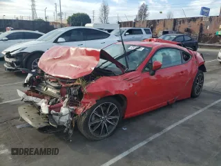 2017 Toyota 86 with VIN JF1ZNAA16H8710402, listed as a Copart auction lot 43616265 with 0 mi miles and Salvage Title. Bid and sale history available at carsss.com. Image 1.