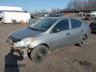 2012 Nissan Versa SV with VIN 3N1CN7AP5CL929890, listed as a IAAI auction lot 41839007 with 145,375 mi miles. Bid and sale history available at carsss.com. Image 2.