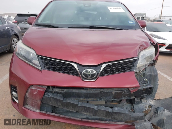 2018 Toyota Sienna SE с VIN 5TDXZ3DC4JS961452, выставлен на аукционе IAAI как лот 41850340 с пробегом 111 229 миль миль и . История ставок и продаж доступна на DreamBid. Изображение 6.