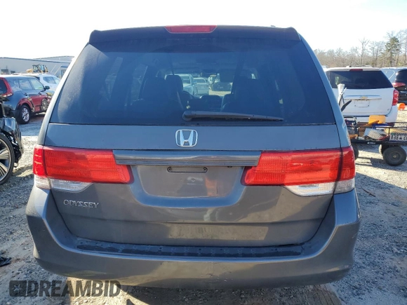 2008 Honda Odyssey EX-L with VIN 5FNRL38678B410526, listed as a Copart auction lot 86491384 with 185,279 mi miles and Salvage Title. Bid and sale history available at carsss.com. Image 6.