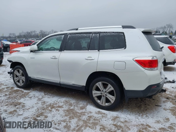 2012 Toyota Highlander Limited with VIN 5TDDK3EH1CS150230, listed as a IAAI auction lot 41227542 with 205,232 mi miles. Bid and sale history available at carsss.com. Image 14.