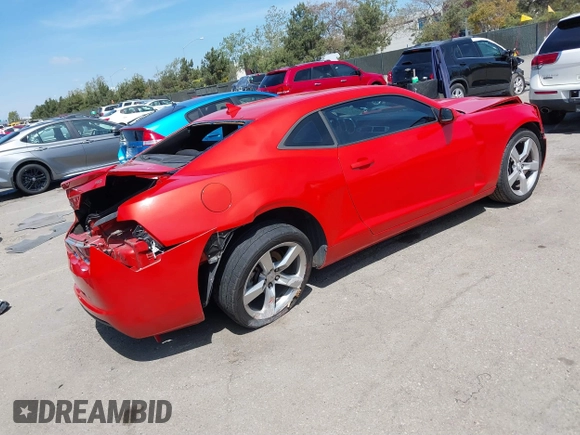 2012 Chevrolet Camaro 2LT with VIN 2G1FC1E35C9115724, listed as a IAAI auction lot 41905944 with 142,474 mi miles and . Bid and sale history available at DreamBid. Image 4.