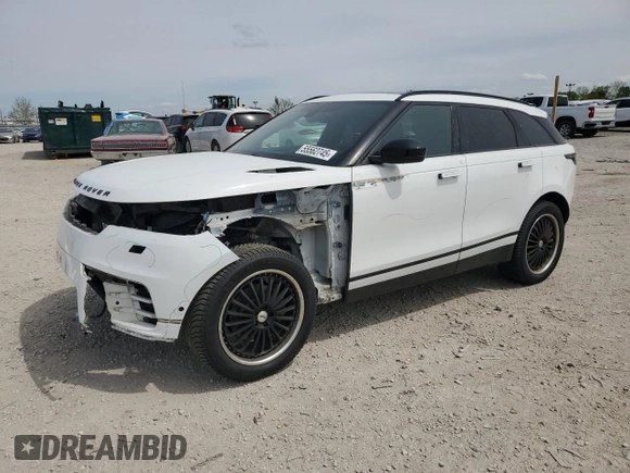 2018 Land Rover Range Rover Velar R-Dynamic HSE z VIN SALYM2RX8JA741648, wystawiony jako Copart lot #55562745 z przebiegiem 54 119 mil mil oraz Szkoda całkowita • Salvage title. Historia ofert i sprzedaży dostępna na DreamBid. Obrazek 1.