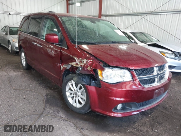 2018 Dodge Grand Caravan SXT with VIN 2C4RDGCG4JR297603, listed as a IAAI auction lot 42144645 with 114,098 mi miles and . Bid and sale history available at DreamBid. Image 1.