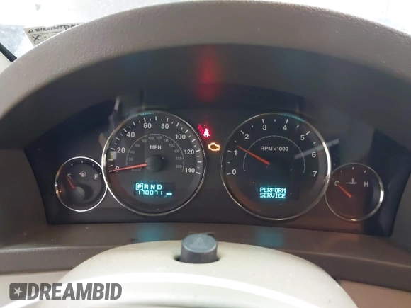 2005 Jeep Grand Cherokee Limited with VIN 1J4HR58255C730532, listed as a IAAI auction lot 42208928 with 170,071 mi miles and . Bid and sale history available at DreamBid. Image 7.